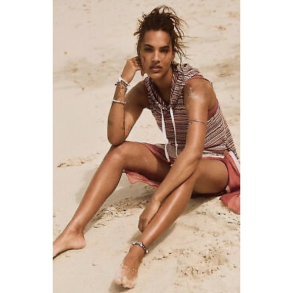 Free People We The Free Ones Fire Hooded Tank - Picture 2 of 11